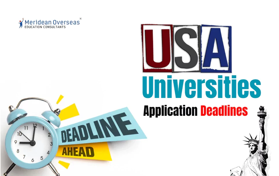 USA Universities Application Deadlines for 2024-2025